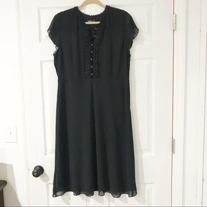 Style & Co delicate black dress